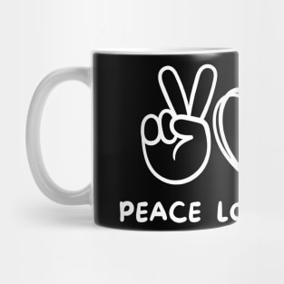 Peace Love Pickles Funny Pickles Lover Food Mug